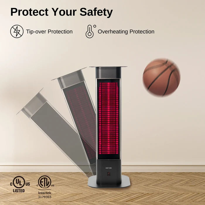 Nano-Crystal-Outdoor-Patio-Electric-Heater-Safety