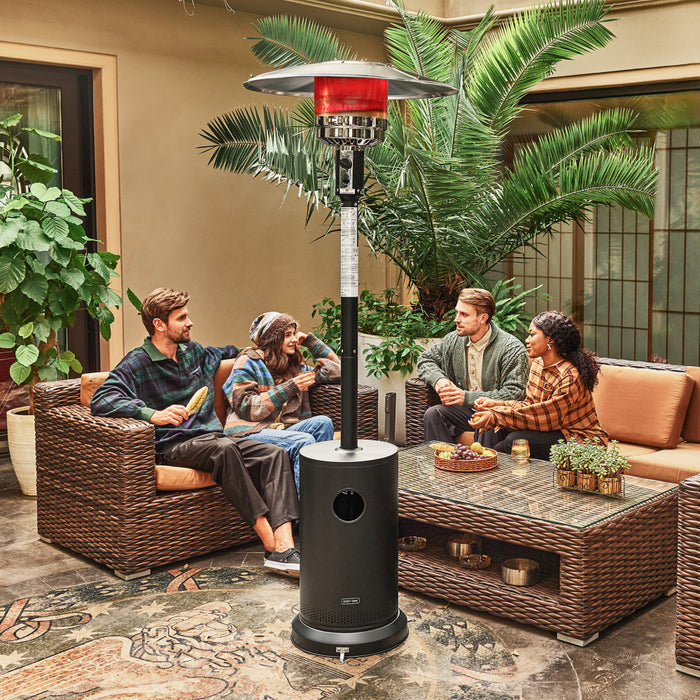 EAST OAK 50,000 BTU Patio Heater for Outdoor Use With Round Table Design （Model UR50BN）