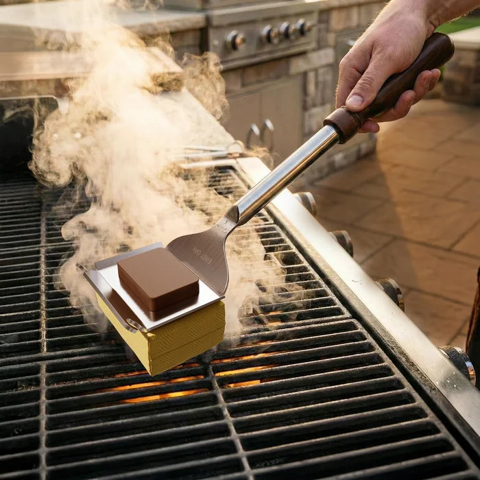 East Oak Bristle-Free Steam Grill Brush