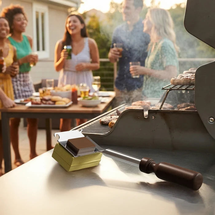 East Oak Bristle-Free Steam Grill Brush
