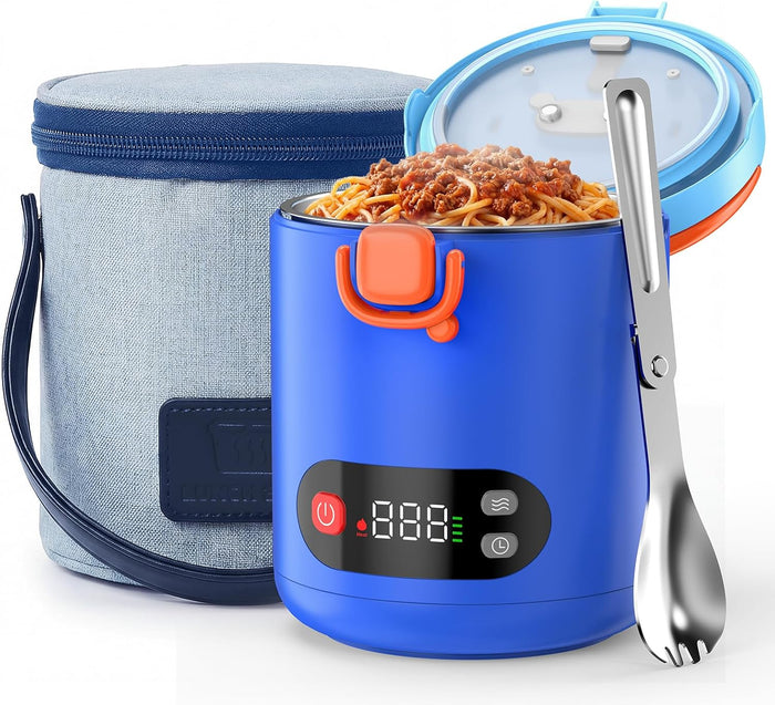EAST OAK Heated Lunch Box for Kids
