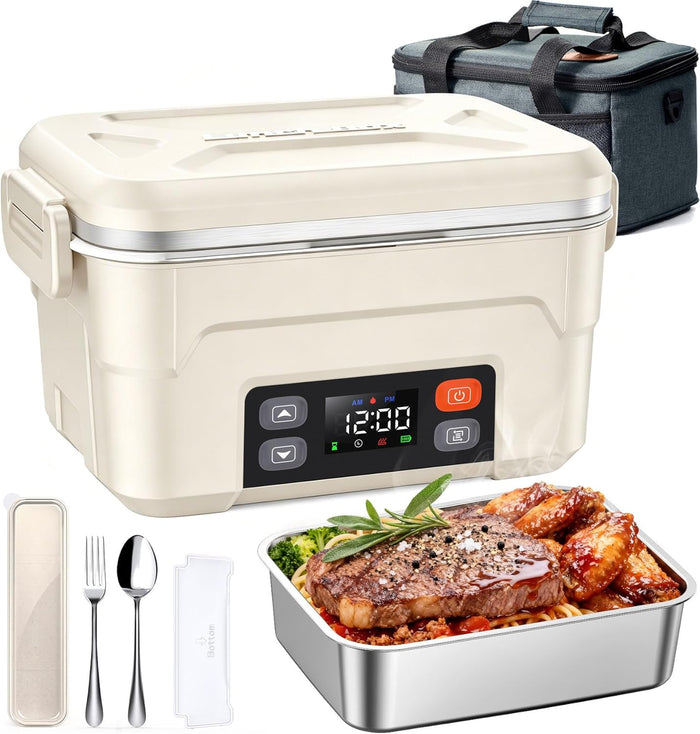 EAST OAK XL 1.5L Cordless Electric Lunch Box for adults