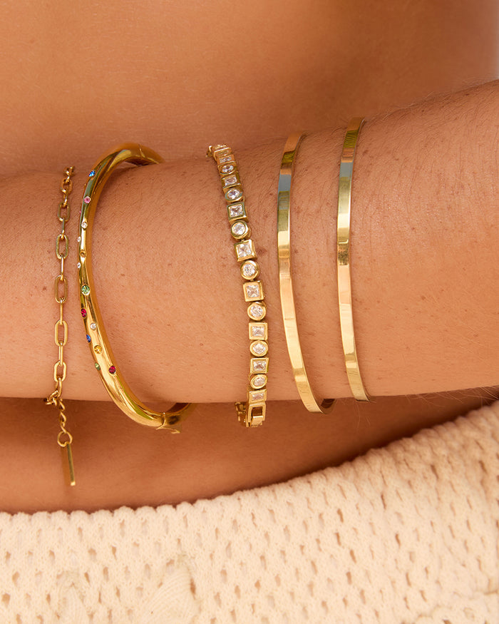 Eden Gold Cuff - Multi