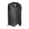 El Paso - Men's Motorcycle Leather Vest