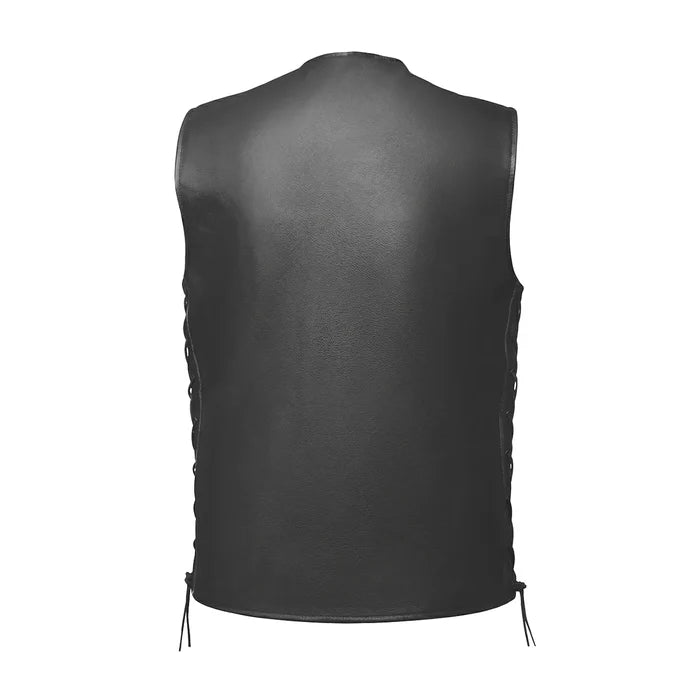 El Paso - Men's Motorcycle Leather Vest