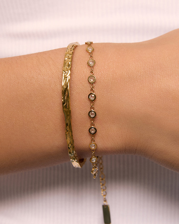 Elia Bracelet Stack - Stone