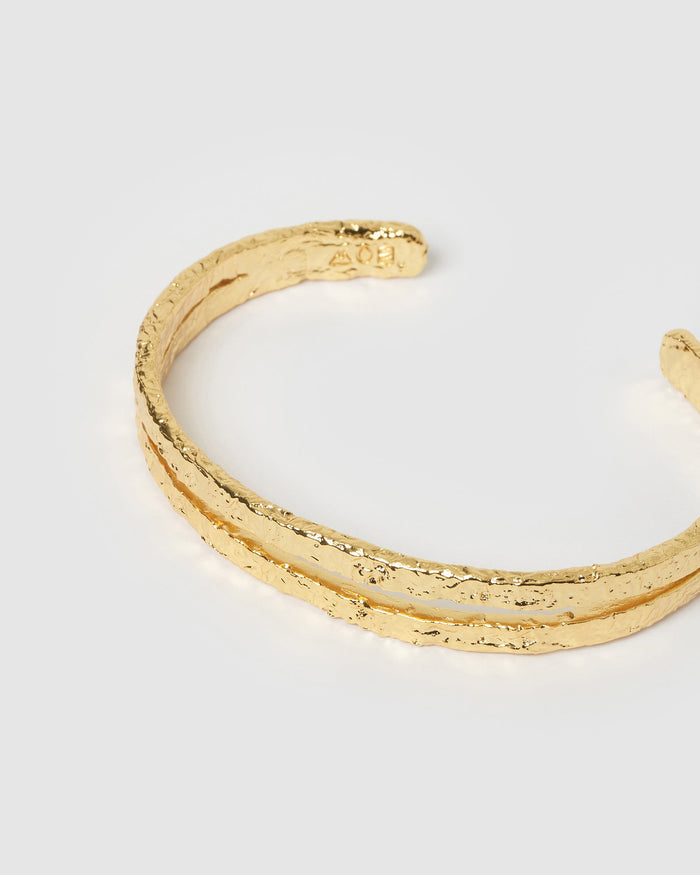 Elodi Gold Cuff Bracelet