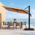 EO Living 9 Feet Patio Umbrella, Beige