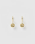 Estrella Gold & Zircon Hoop Huggies