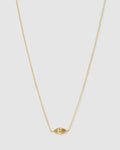 Evil Eye Gold Necklace