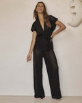 Ferrara Pants Set - Liquorice