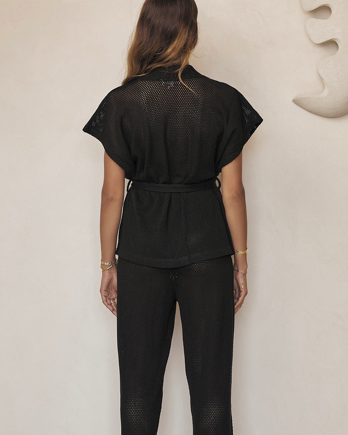 Ferrara Pants Set - Liquorice