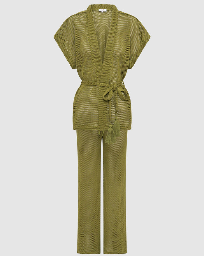 Ferrara Pants Set - Pistachio