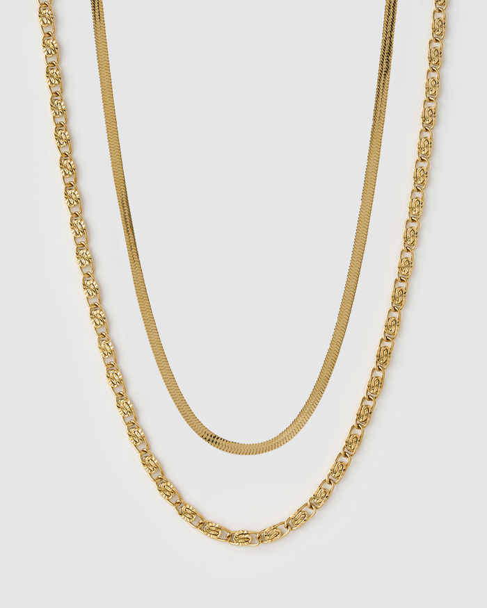 Firefly Necklace Stack - Gold