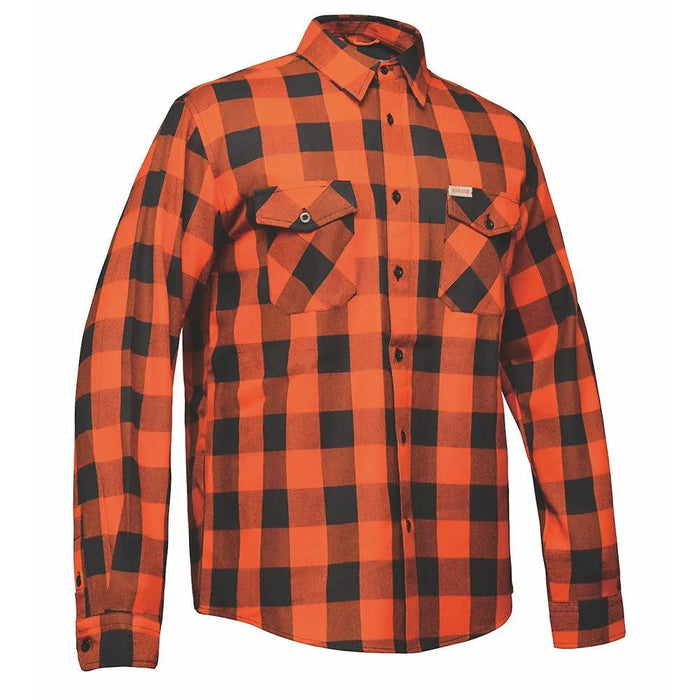 Firestorm - Men's Long Sleeve Motorcycle Flannel Shirt