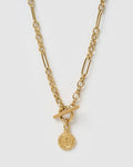 Fleur De Lis Gold Necklace