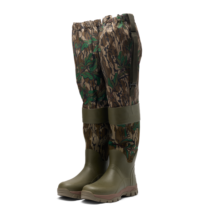 Floodline Slough Boot in Mossy Oak Original Greenleaf, product #mossy_oak_original_greenleaf