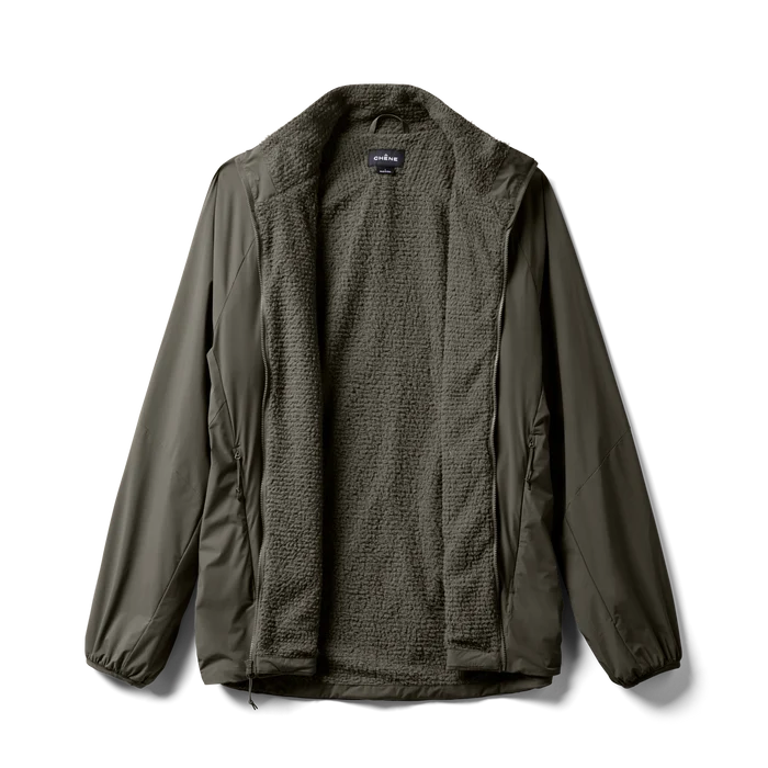 Flux Jacket in Cypress, flat lay #cypress