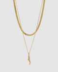 Fortune Necklace Stack - Gold