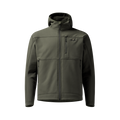 Forty Series Hooded Jacket in Cypress, front view #cypress