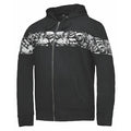 Ghost - Mens Reflective Skull Graphic Motorcycle Hoodie