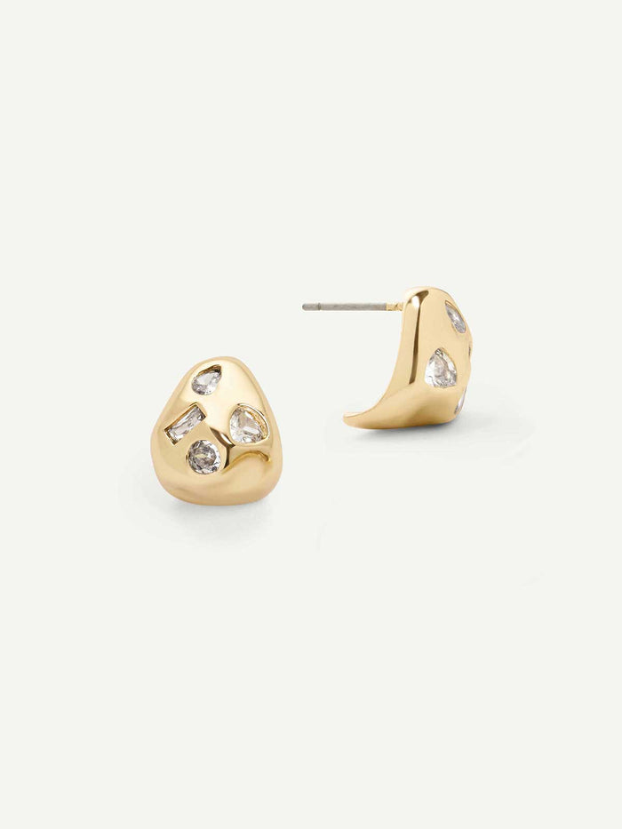 Olive & Piper Ginny Studs - Gold