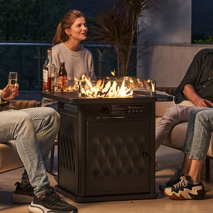 Glass Wind Guard for 28''&32'' Fire Pit Table