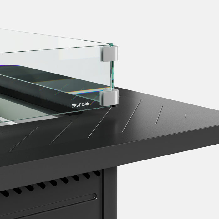 Glass Wind Guard for 57‘’ Fire Pit Table