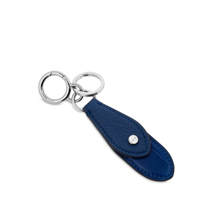 GMT Tag Keyring & Charm in Soft Grain Leather & Crocodile
