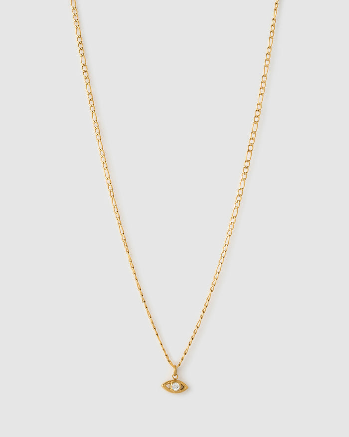 Golden Eye Necklace