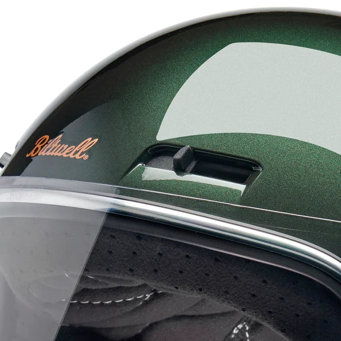Gringo SV ECE Helmet -Metallic Sierra Green
