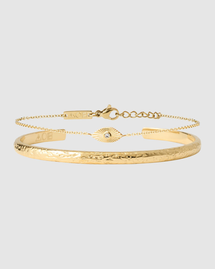 Guardian Angel Bracelet Stack