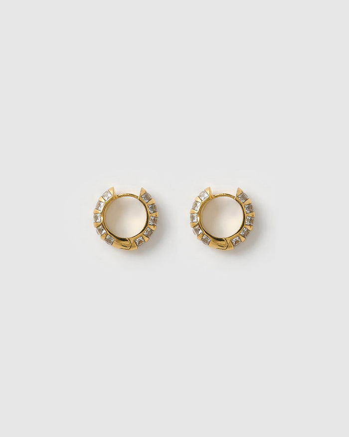Hallie Earrings - Stone