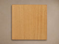 Square Hattie Finish Board, light natural wood with vertical grain texture, displayed against a soft gray background.