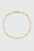 Heart Tennis Necklace