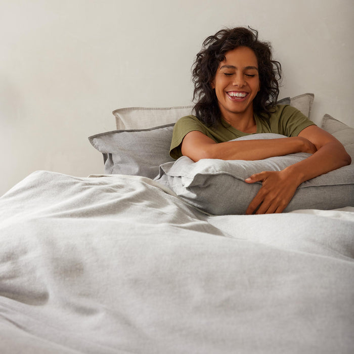 Heathered Cashmere Pillowcase Set