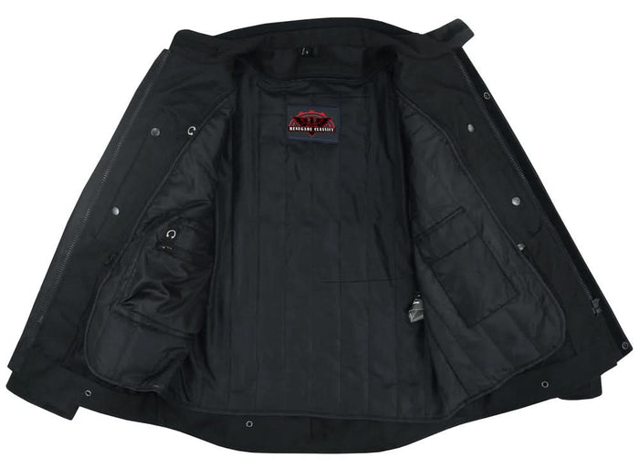 Heavy Duty Polyester Textile Mens motorcycle Jacket