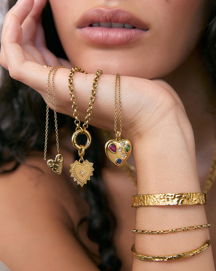 Honey Heart Necklace