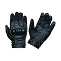 ImpactShield - Men's Leather/Mesh Motorcycle Gloves