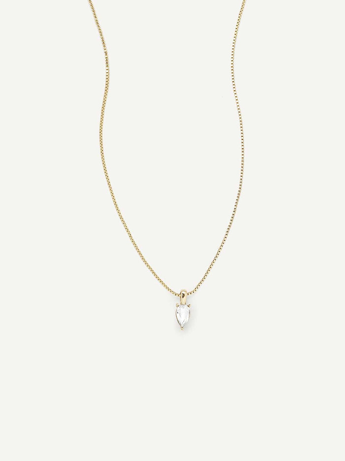 Olive & Piper Ina Pendant Necklace in Gold
