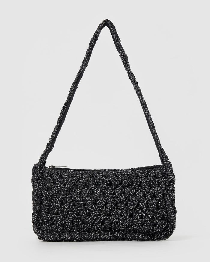 India Hand Bag - Raven