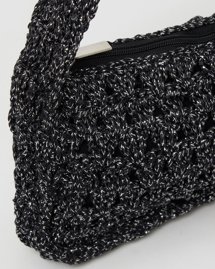 India Hand Bag - Raven