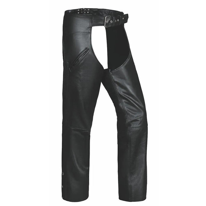 Ironclad - Unisex Deep Pocket Leather Motorcycle Chaps