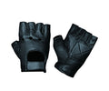 Ironpalm - Men's Leather Motorcycle Fingerless Gloves