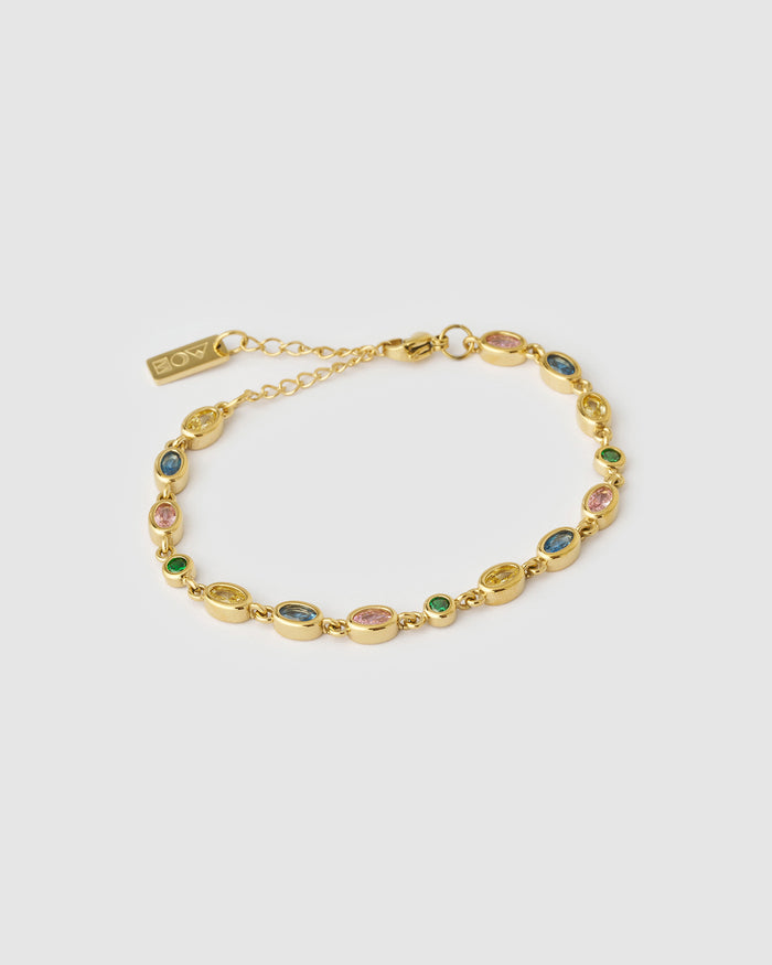 Isadora Gold Bracelet - Multi