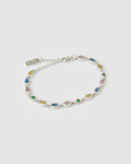 Isadora Silver Bracelet - Multi