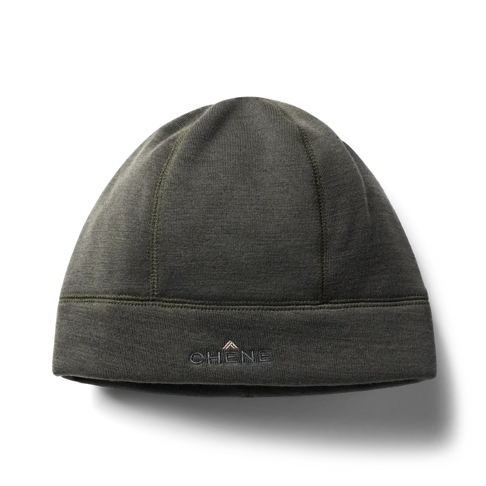 Izembek Beanie in Cypress, flat lay #cypress