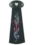 J76IJ2 Red Butterfly Hairtube