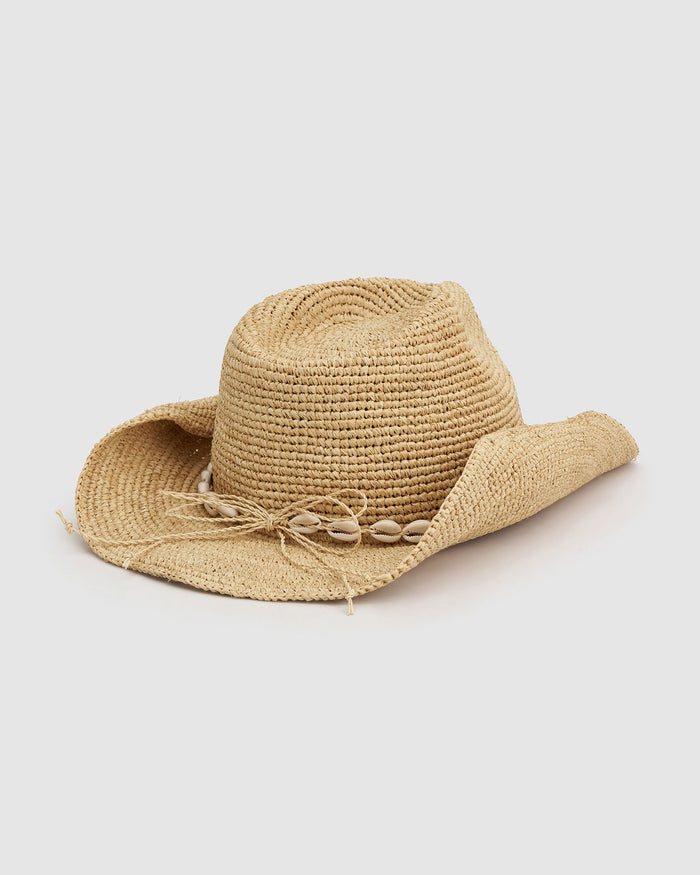 Jackson Sunhat - Cowrie Shell