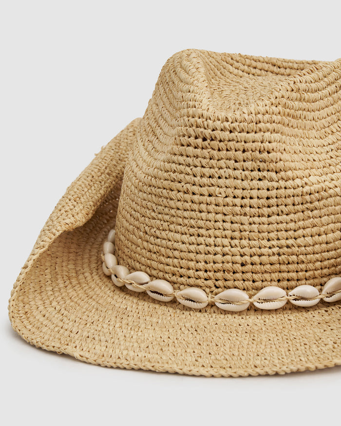 Jackson Sunhat - Cowrie Shell